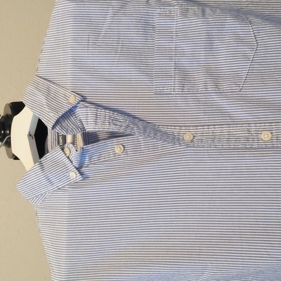 OLD NAVY MENS BUTTON DOWN DRESS SHIRT SIZE MEDIUM - Picture 4 of 5